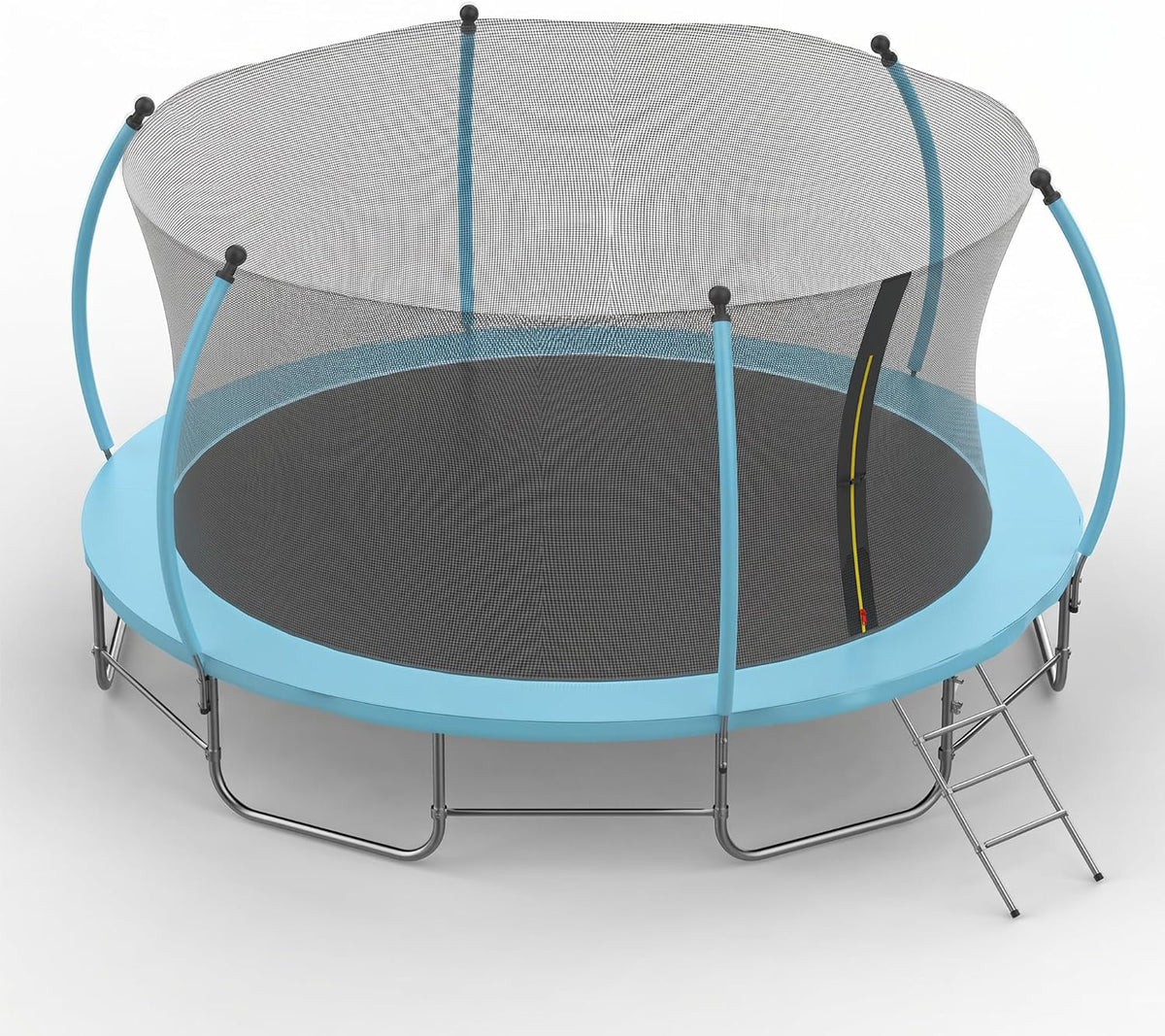Advwin Kids Trampoline, Indoor Outdoor Rebounder w/Safety Enclosure Net