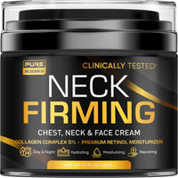PURE RESEARCH Neck Firming Cream - Anti Wrinkle Cream Day & Night Face Neck and Décolleté Cream