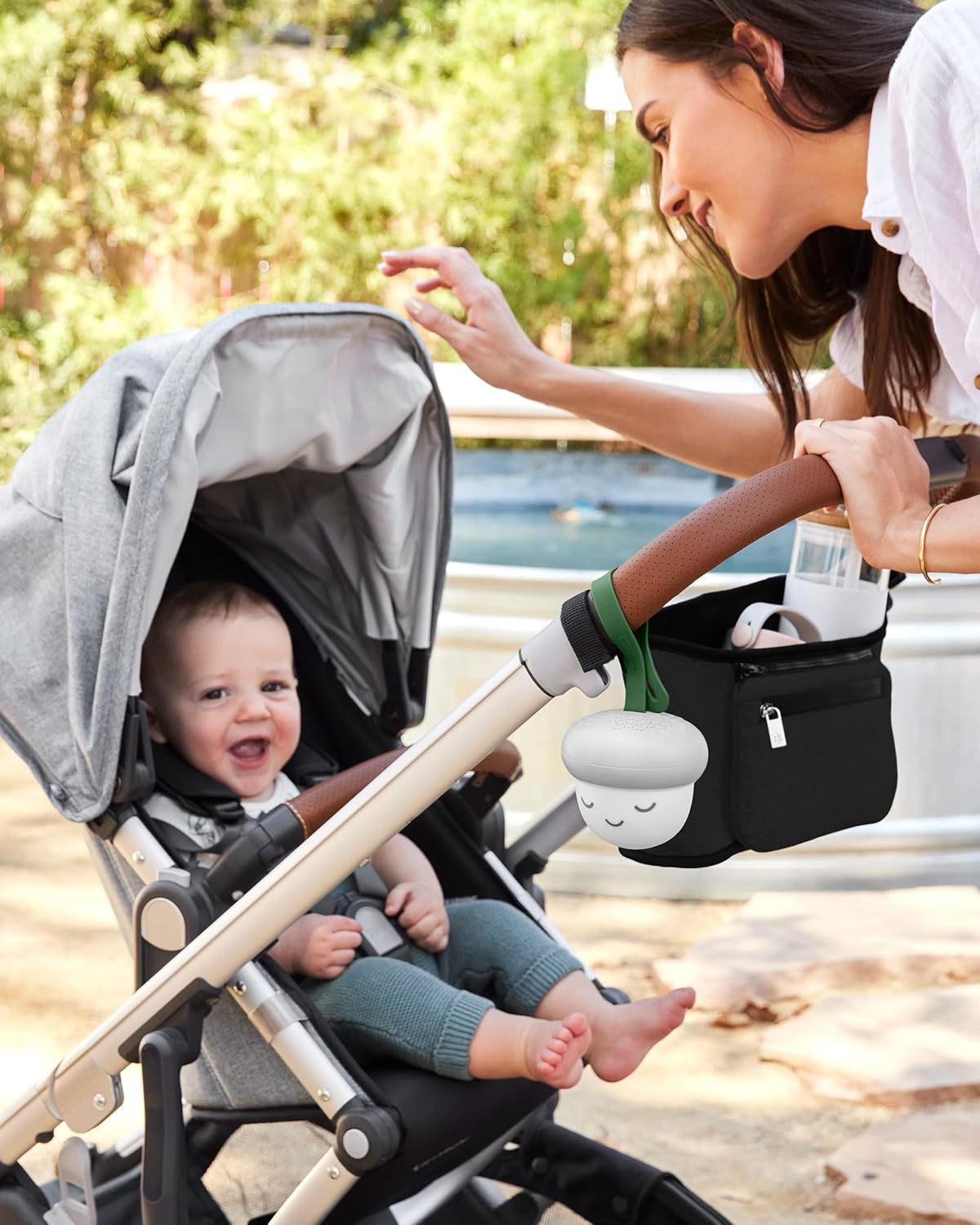 Skip Hop Stroller Organizer with Cup Holders, Grab & Go, Black