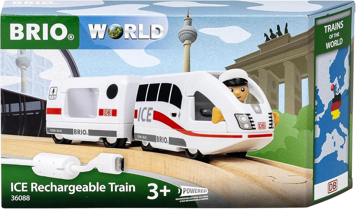 BRIO - ICE Rechargeable Train 3 Pieces