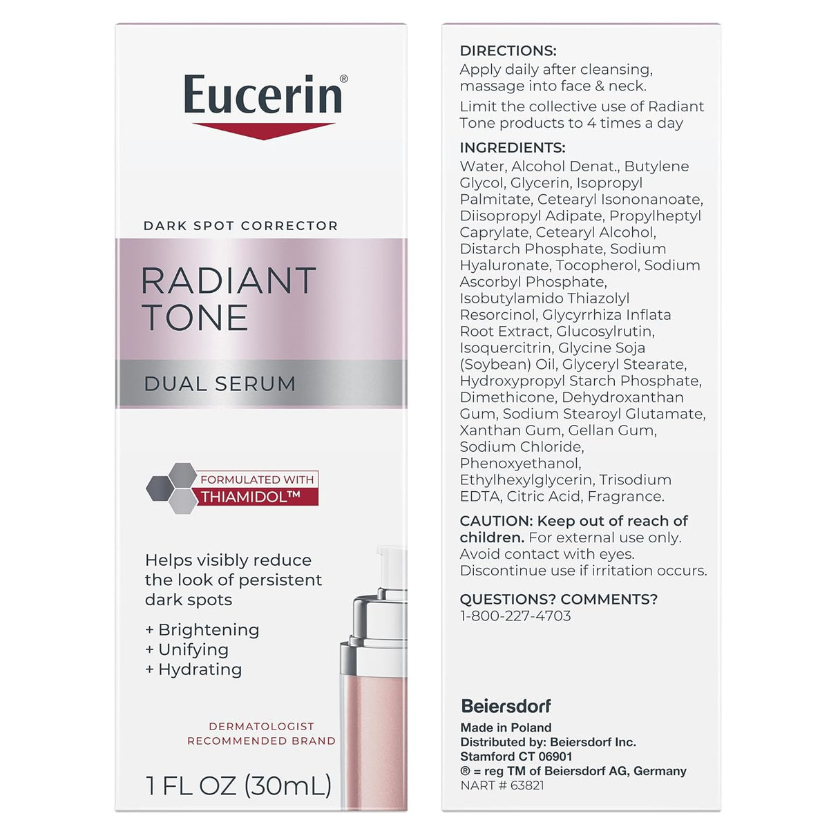 Eucerin Radiant Tone Dual Serum Dark Spot Corrector
