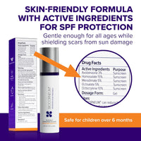 Advanced Scar Treatment with Silishield® & SPF 30 10g – Made in the USA
