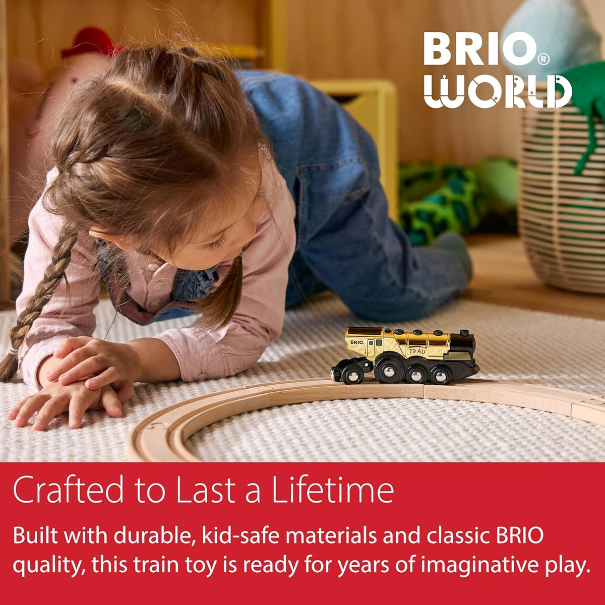 BRIO - Mighty Gold Action Locomotive