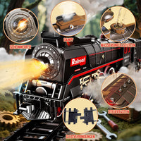 Electric Train Toy, Railway Children with Steam,3-8 yrs