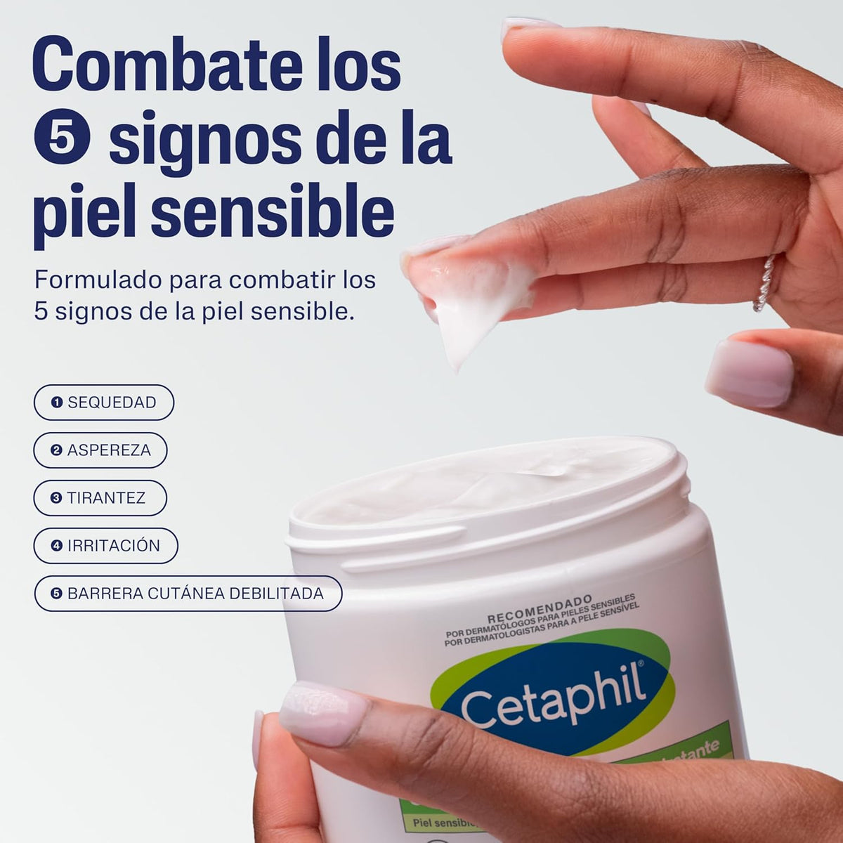 Cetaphil Face & Body Moisturizer, Hydrating Moisturizing Cream for Dry to Very Dry, Sensitive Skin, NEW 16 oz,Non-Greasy