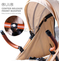 Mamakiddies Baby Pram & Stroller, One-Hand Compact Fold