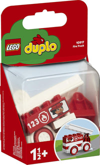 LEGO DUPLO My First Fire Truck 10917 Educational Fire Truck Toy, Great Birthday Toddlers Ages 18 Months and up