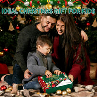 Christmas Train Set, Kids Train for Christmas Tree with 4 Cars & 6 Tracks, Battery Operated