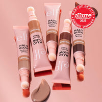 e.l.f. Halo Glow Contour Beauty Wand, Liquid Contour Wand For A Naturally Sculpted Look, Buildable Formula, Vegan & Cruelty-free, Deep/Rich