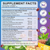 GLP-1 Supplement for Energy Gut Health, Hunger & Metabolism Support, 150pcs