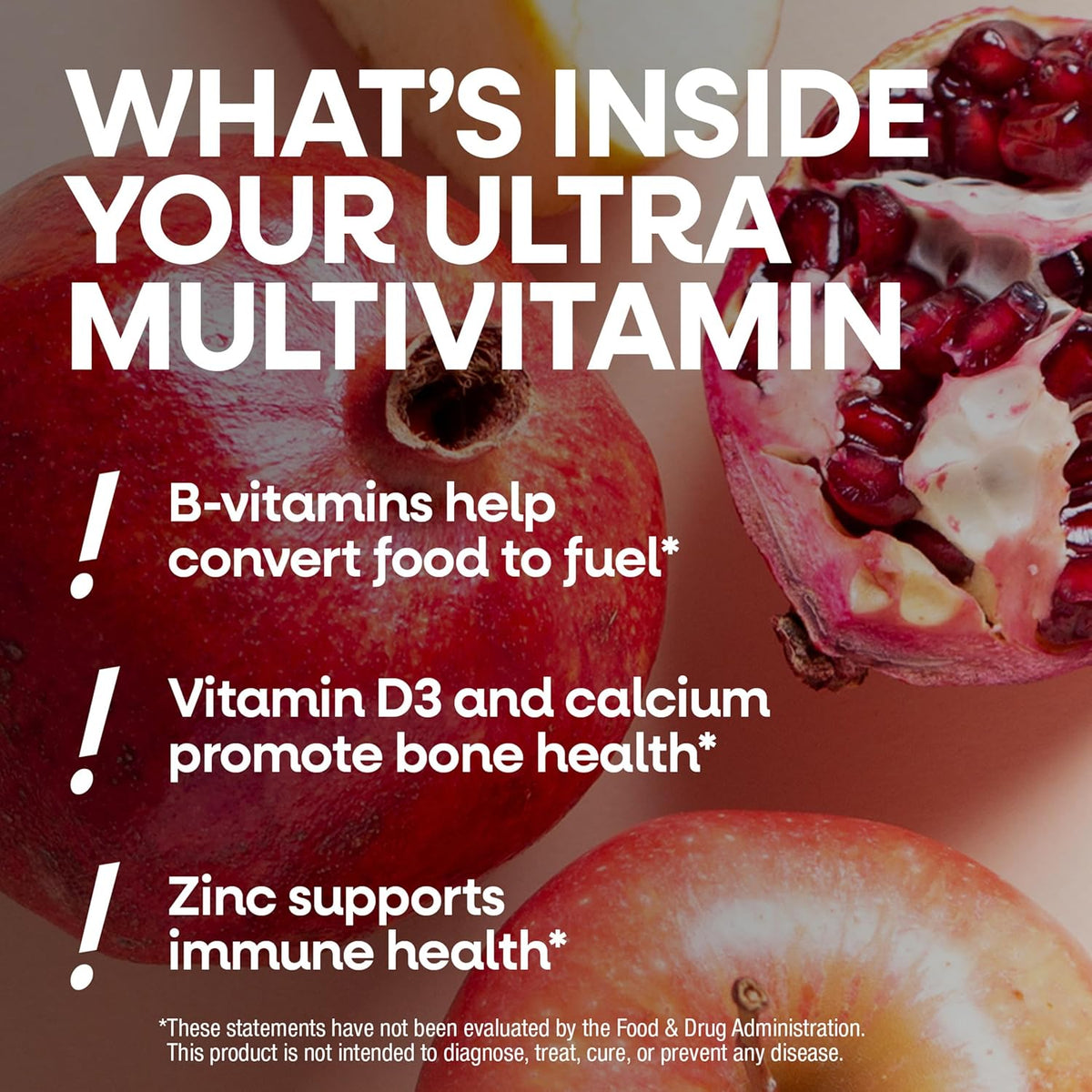 Nature's Way Alive! Women's Ultra Multivitamin, High Potency, 60 ct | Complete Daily Women's Vitamins, Promotes Energy Metabolism and Muscle Function*, Vitamin A, C, D, Methylated B12