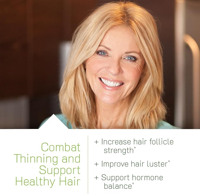 Women's Hair Growth Peptides, Doctor Recommended, Follicle Fortifying Biotechnology, Clinically Shown to Reduce Hair Loss