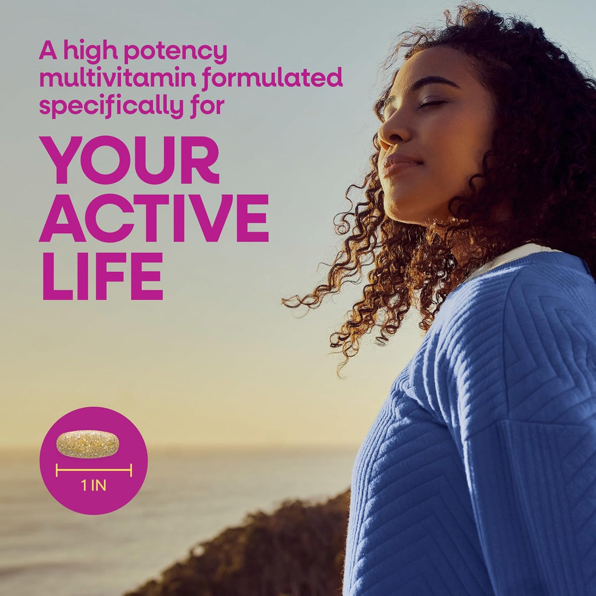 Nature's Way Alive! Women's Ultra Multivitamin, High Potency, 60 ct | Complete Daily Women's Vitamins, Promotes Energy Metabolism and Muscle Function*, Vitamin A, C, D, Methylated B12