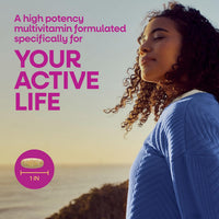 Nature's Way Alive! Women's Ultra Multivitamin, High Potency, 60 ct | Complete Daily Women's Vitamins, Promotes Energy Metabolism and Muscle Function*, Vitamin A, C, D, Methylated B12
