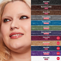 Revlon Pencil Eyeliner, ColorStay Eye Makeup with Built-in Sharpener, Waterproof, Smudge-proof, Longwearing with Ultra-Fine Tip, 201 Black, 2 Pack