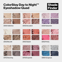 Revlon ColorStay 24 Hour Eye Shadow Quad, Addictive
