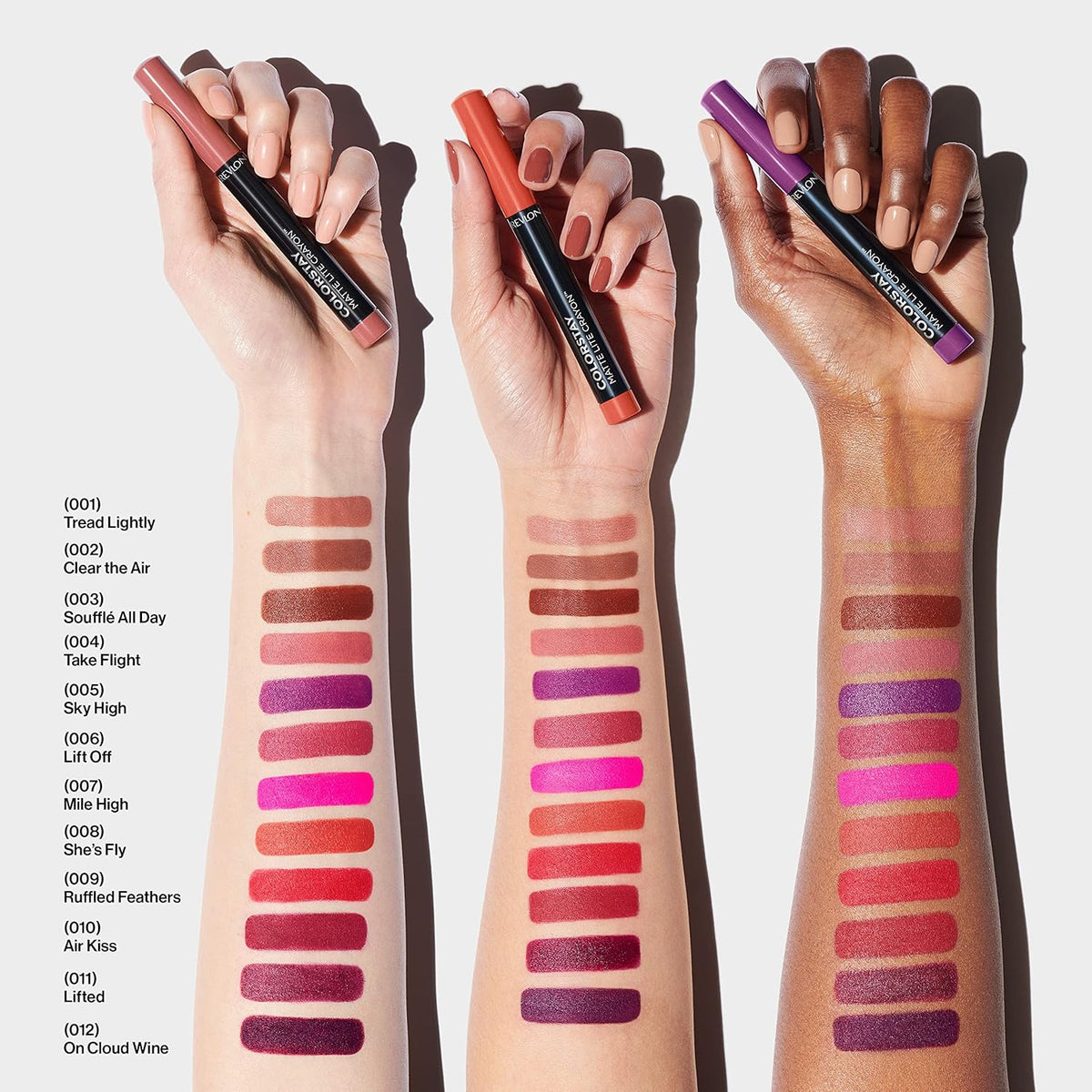 Revlon Colorstay Matte Lite Crayon Lipstick, She's Fly
