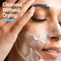 Cetaphil Oil Free Gentle Foaming Cleanser For Dry to Normal, Sensitive Skin, 8oz Pack of 2