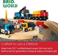 BRIO - Rail & Road Loading Set 32 Pieces