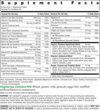 Click to see full view Rainbow Light Womens Multivitamin One + | 60 Caplets | Supports Energy & Antioxidant Health | Real Food Nutrients, Digestive Enzymes & Probiotics