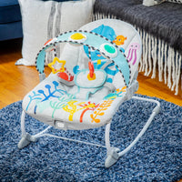Baby Einstein Ocean Explorers Kick to It Opus Musical Infant to Toddler Rocker, Ages 0-30 Months