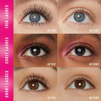 Maybelline Mascara Makeup Gift Set, Includes 3 Mini Mascaras, Includes Mini Sky High, Surreal and Firework Mascaras, Very Black, 1 Kit