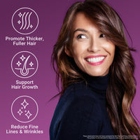 FORCE FACTOR Hair Growth Accelerator Multivitamin for Women & Men, with Lustriva, Biotin, 90 Capsules