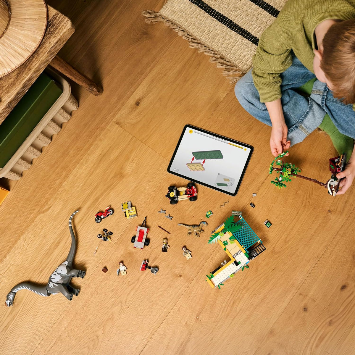 LEGO® Jurassic World Raptor & Titanosaurus Tracking Mission 76973 Kids’ Aged 7 and up