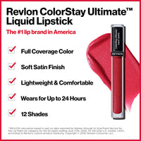 Revlon ColorStay Ultimate Liquid Lipstick, Brilliant Bordeaux