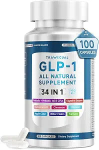 GLP-1 Supplement, 34-in-1 Formula to Support Healthy GLP1 Levels