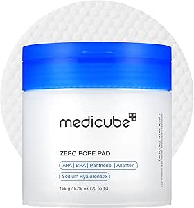 medicube Toner Pads Zero Pore Pad 2.0 for Exfoliation and Pore Care
