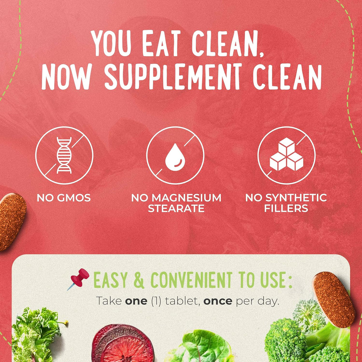 Mama Natural Organic Women's Multivitamin – Whole Food Based