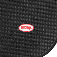 Nuby On The Go Kids Car Seat Protection Undermat, Protects Upholstery from Indentations, Scratches, and Spills, Black