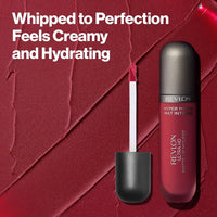 Revlon Ultra HD Lip Mousse Hyper Matte, Longwearing Creamy Liquid Lipstick in Pink, Dusty Rose (800), 0.2 oz