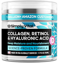 Simply Vital Collagen, Retinol & Hyaluronic Acid Cream