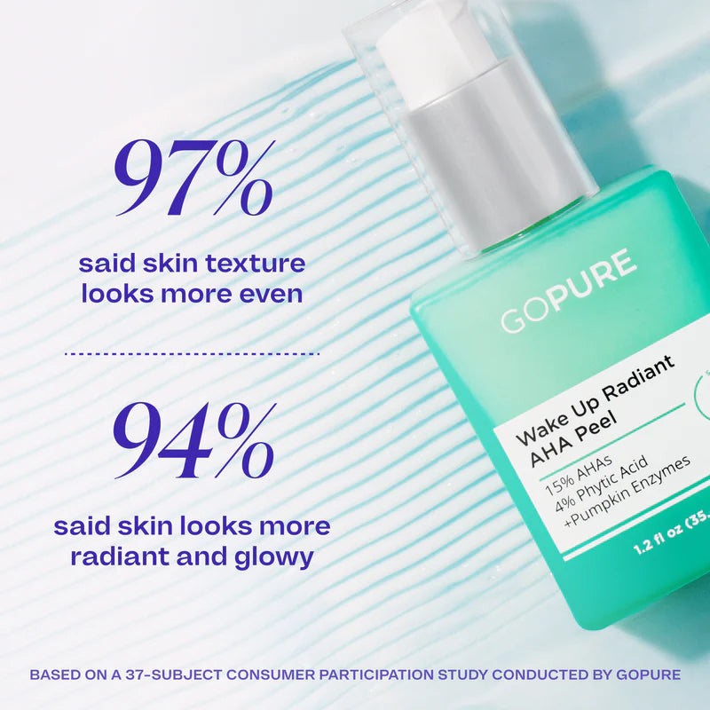 GOPURE Wake Up Radiant AHA Peel