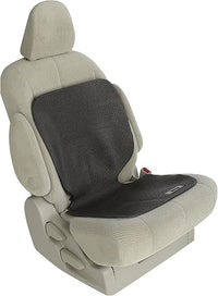 Nuby On The Go Kids Car Seat Protection Undermat, Protects Upholstery from Indentations, Scratches, and Spills, Black