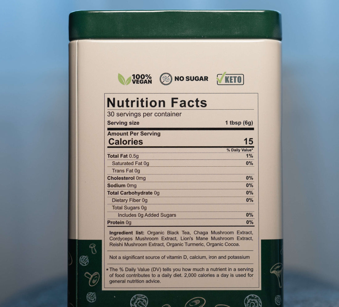 Myco Fuel Mushroom Based Coffee Alternative