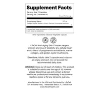 LifeCell Aging Supplement Pill 120 Capsules,Made in USA